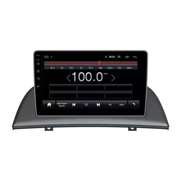 BMW X3 2004-2012 Radyo Başlık Cihazı Çift 2 Din Octa-Core Dörtlü Android Araba Stereo GPS Navigasyon Carplay