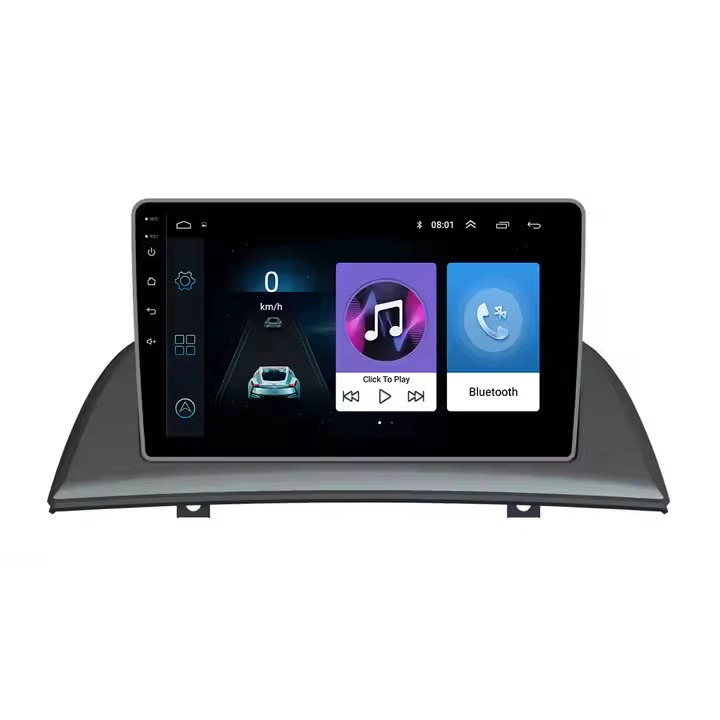 BMW X3 2004-2012 Radyo Başlık Cihazı Çift 2 Din Octa-Core Dörtlü Android Araba Stereo GPS Navigasyon Carplay