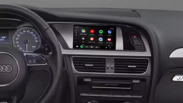 无线Apple CarPlay Android自动界面,带有AirPlay Mirror Link链接汽车播放功能,用于AUDI B9/A3/Q5 MMI系统