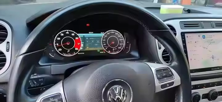 CAR LCD Digital Cluster لـ VW Golf 7 R-Line Golf7 GTI Sportsvan Passat B8 CC Variant Instrict Dashboard Plick