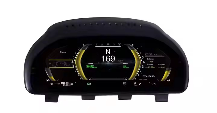 12.3 بوصة IPS شاشة اللمسات الشاشة LCD لوحة القيادة لوحة سرعة العدادات السرعة الرقمية لسيارة BMW 5 Series F10 2011-2017