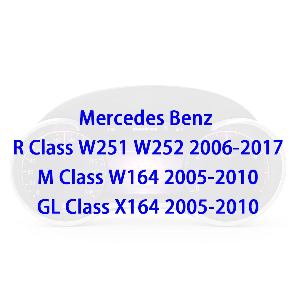 Tableau de bord virtuel LCD pour Mercedes Benz classe R W251 W252 2006 2007 2008 2009 2010 2011 2012 2013 2014 2015 2016 2017
