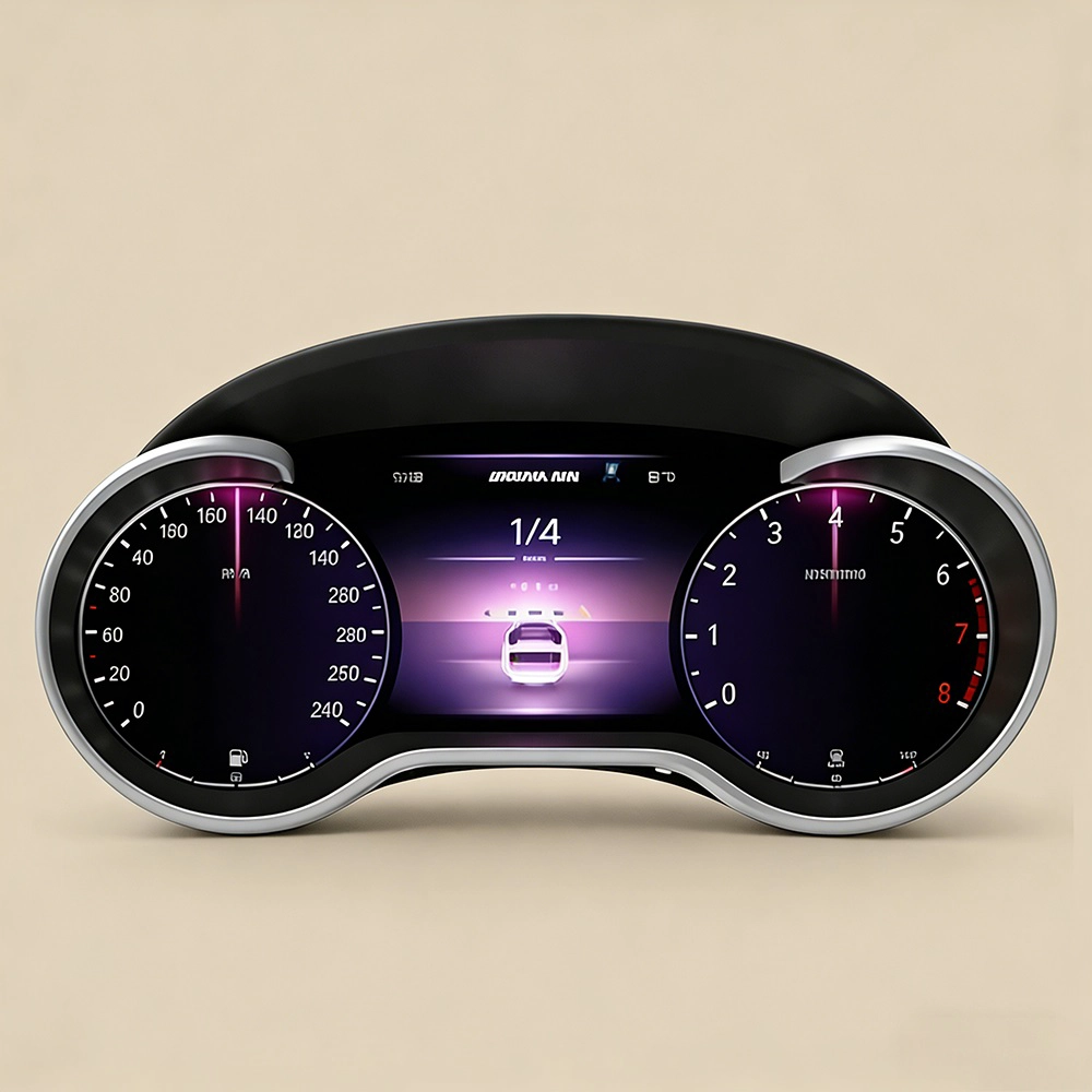 Tableau de bord virtuel LCD pour Mercedes Benz classe R W251 W252 2006 2007 2008 2009 2010 2011 2012 2013 2014 2015 2016 2017