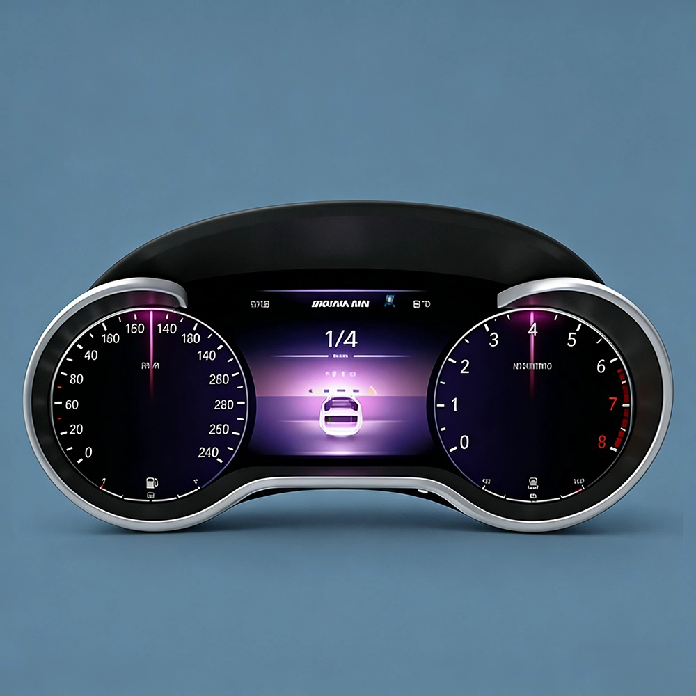 Tableau de bord virtuel LCD pour Mercedes Benz classe R W251 W252 2006 2007 2008 2009 2010 2011 2012 2013 2014 2015 2016 2017