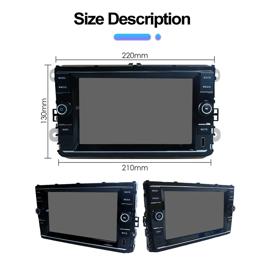 8inch Car Radio Android for Volkswagen 2019-2021 Passat B8 Golf Mk7 T-Cross Jetta Tiguan Polo Auto Multimedia Stereo Navigation