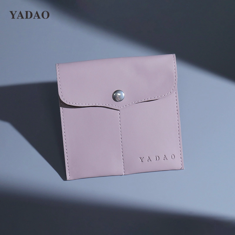porcelana Bolsa a presión de cuero pu color morado Taro fabricante