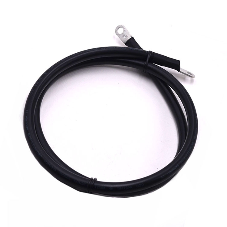 China Wholesaler Customization EV25mm2 Energy storage battery power cable 22-6S ring terminal wire harness manufacturer
