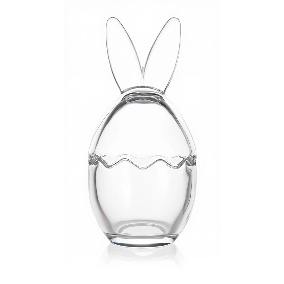 Custom-made rabbit-shaped candlesticks suitable as corporate gifts