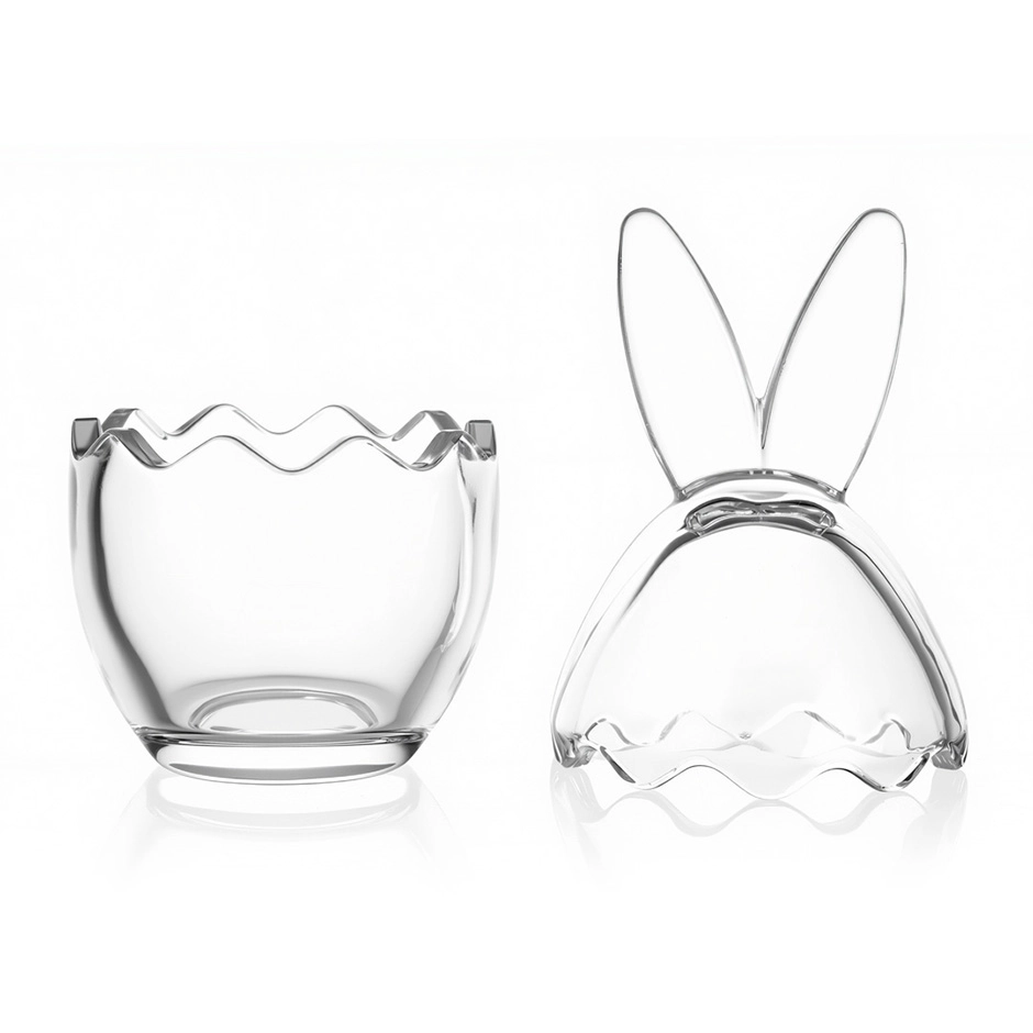 Custom-made rabbit-shaped candlesticks suitable as corporate gifts