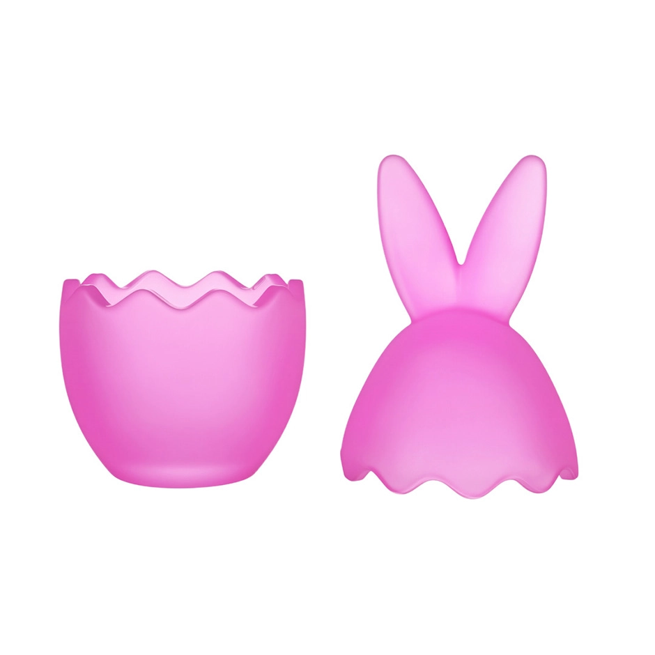 Custom-made rabbit-shaped candlesticks suitable as corporate gifts