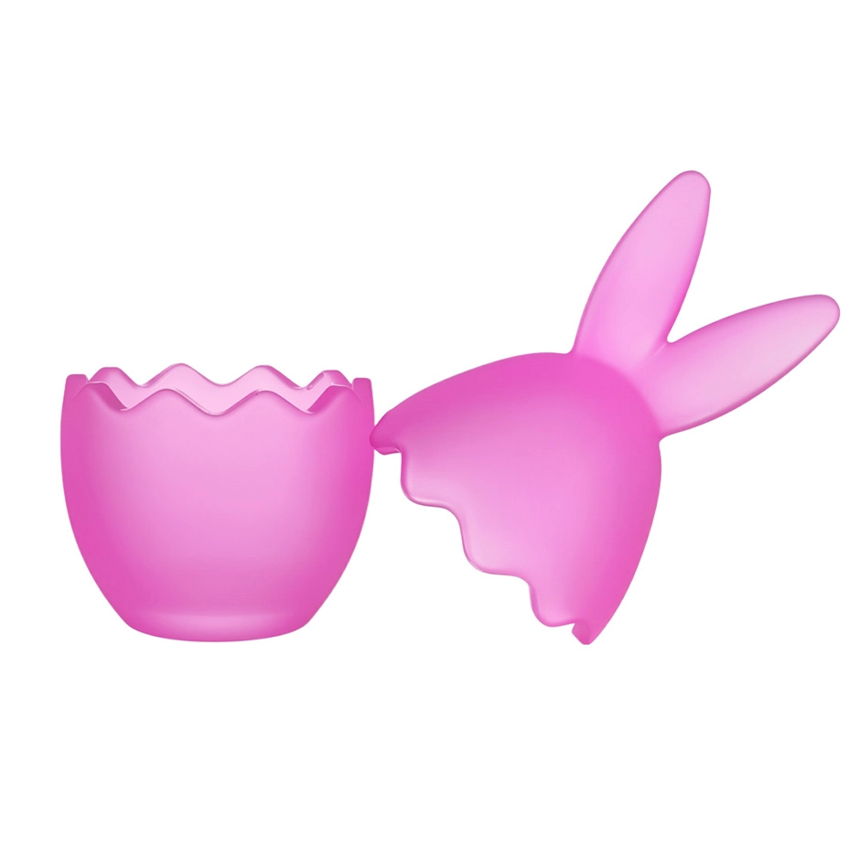 Custom-made rabbit-shaped candlesticks suitable as corporate gifts