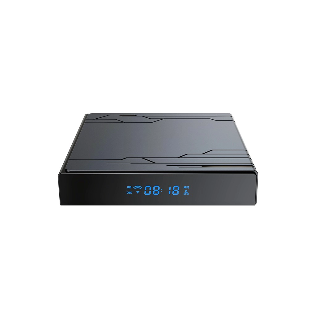 Amlogic S905Y5 Quad Core ARM G31 MP2 GPU Android 14 WiFi 6 4K ULTRA HD AV1 HDR10+ Smart TV Box