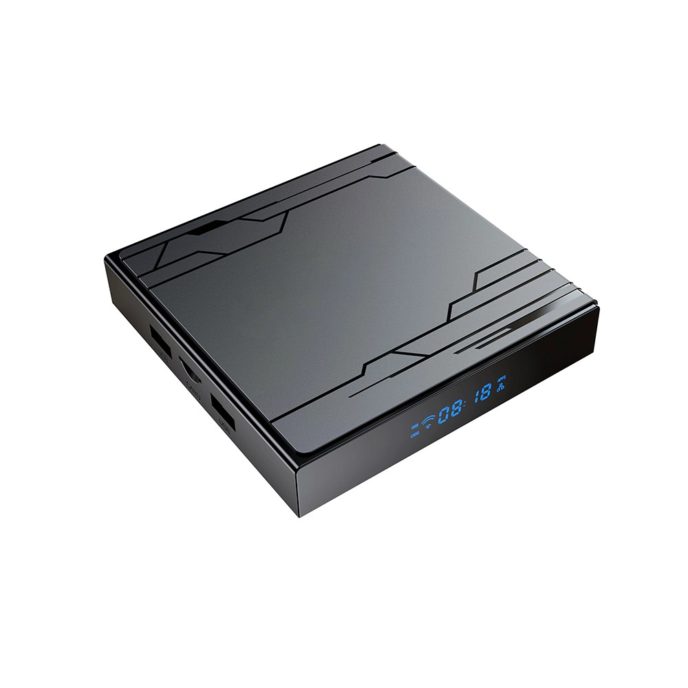 Amlogic S905Y5 Quad Core ARM G31 MP2 GPU Android 14 WiFi 6 4K ULTRA HD AV1 HDR10+ Smart TV Box