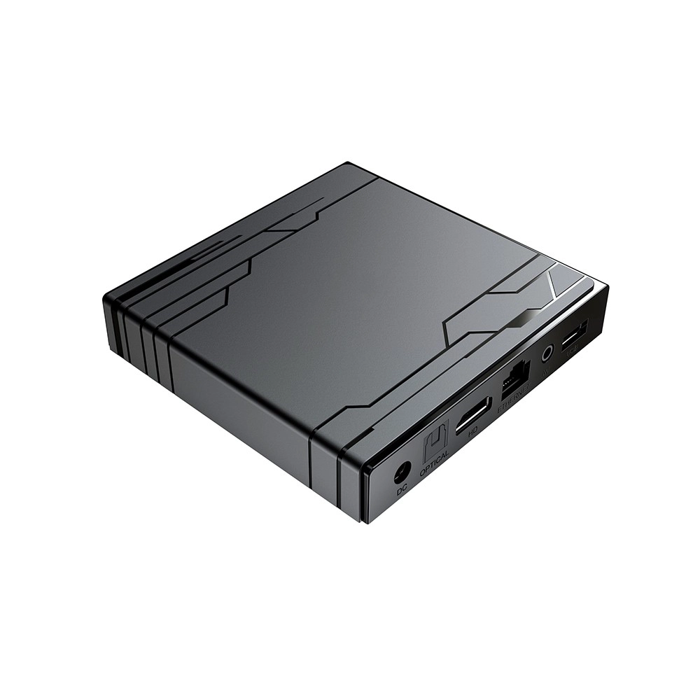 Amlogic S905Y5 Quad Core ARM G31 MP2 GPU Android 14 WiFi 6 4K ULTRA HD AV1 HDR10+ Smart TV Box
