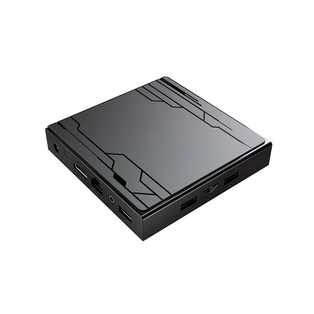 Amlogic S905Y5 Quad Core ARM G31 MP2 GPU Android 14 WiFi 6 4K ULTRA HD AV1 HDR10+ Smart TV Box