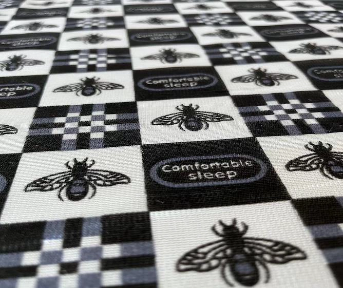 Liefern Sie 100 % Polyester-Trikotstoff für Matratze 8109-7