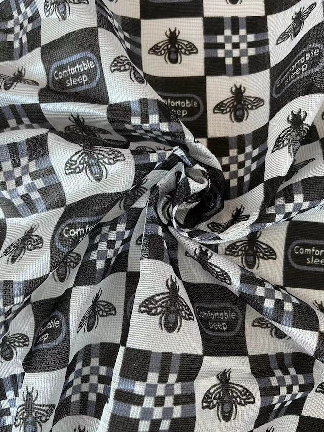 Liefern Sie 100 % Polyester-Trikotstoff für Matratze 8109-7