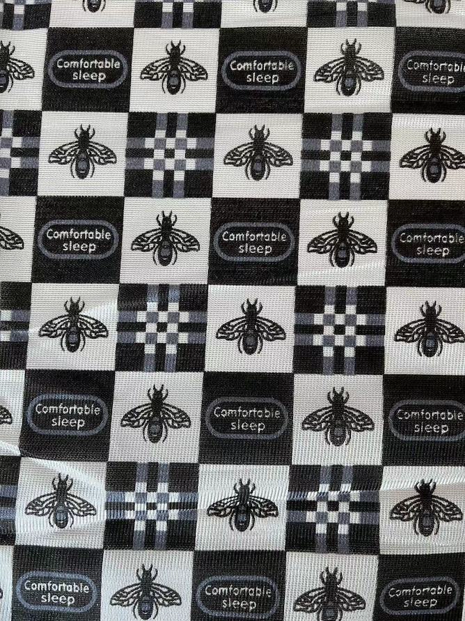Liefern Sie 100 % Polyester-Trikotstoff für Matratze 8109-7