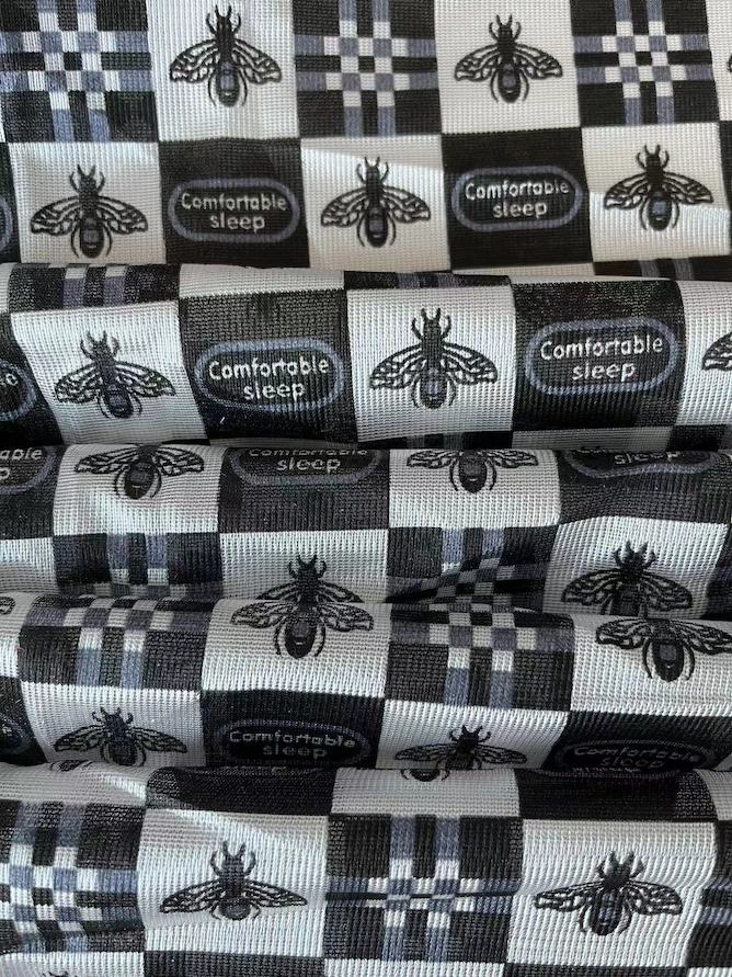 Liefern Sie 100 % Polyester-Trikotstoff für Matratze 8109-7