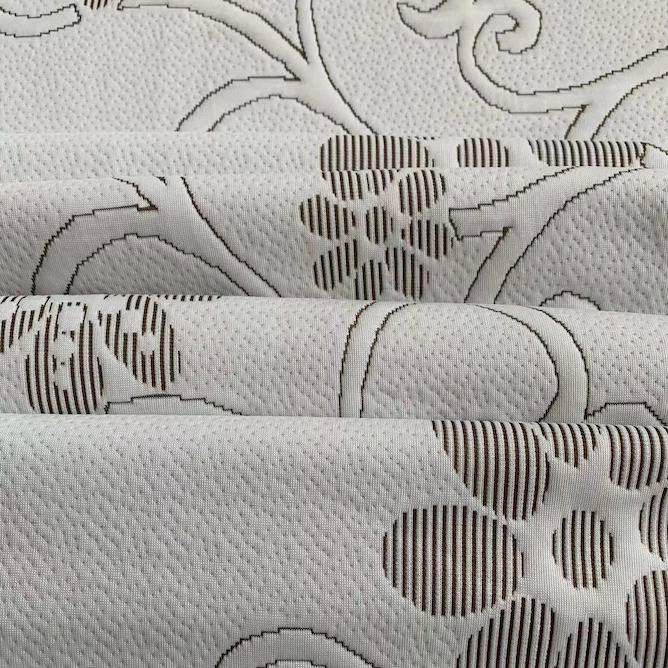 180gsm tecido de colchão de malha jacquard
