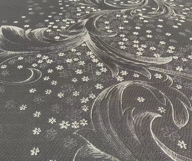 tissu pour matelas en maille jacquard gris