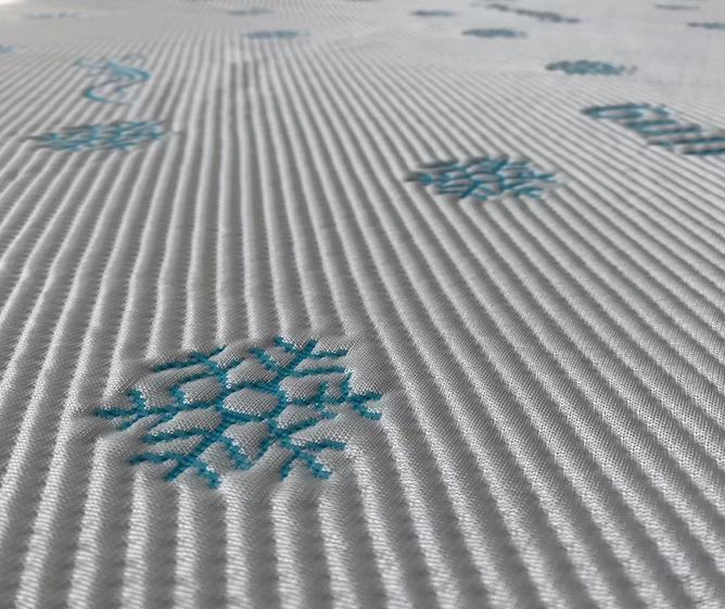 tessuto per cuscino per materasso lavorato a maglia jacquard in porcellana