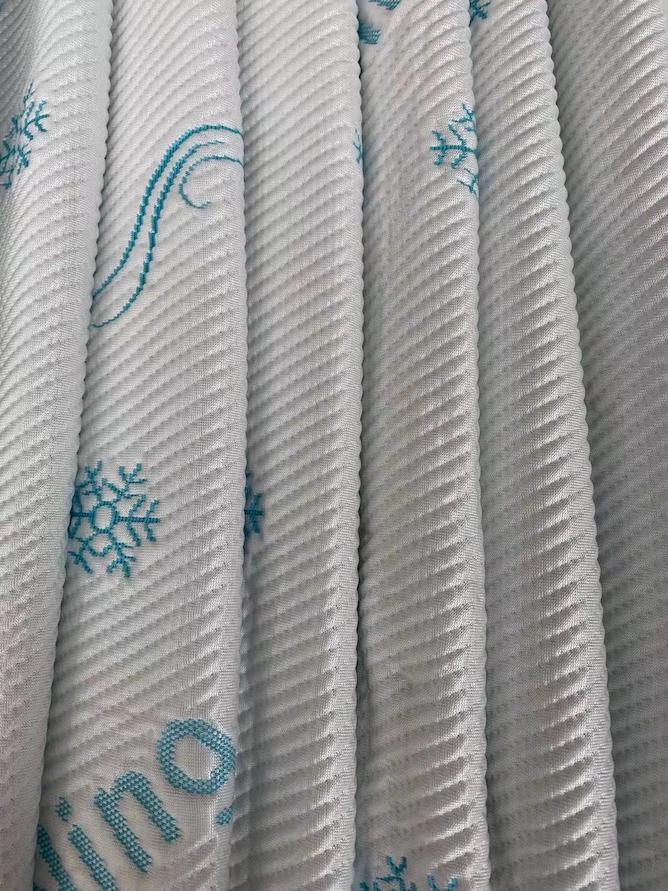 tessuto per cuscino per materasso lavorato a maglia jacquard in porcellana