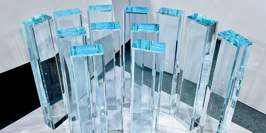 low iron polish edge glass supplier