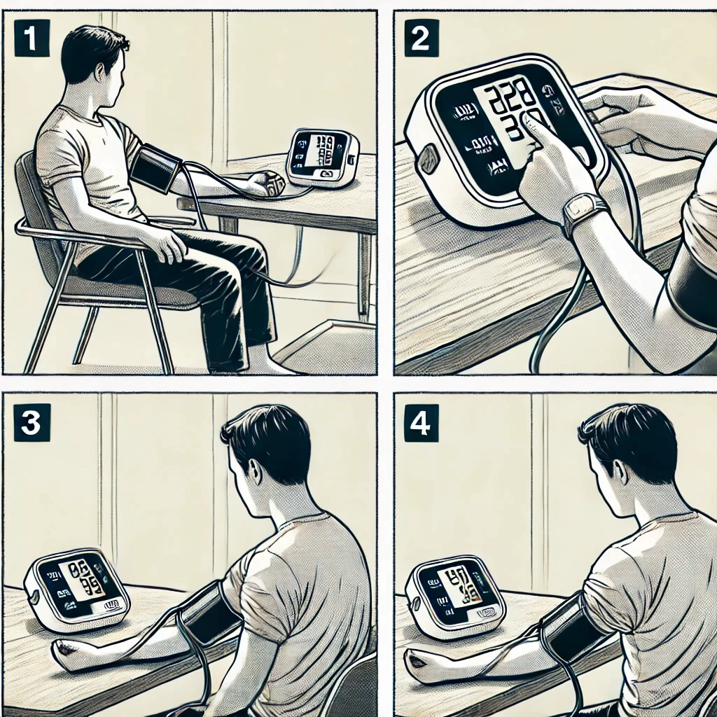 how do you use a blood pressure monitor