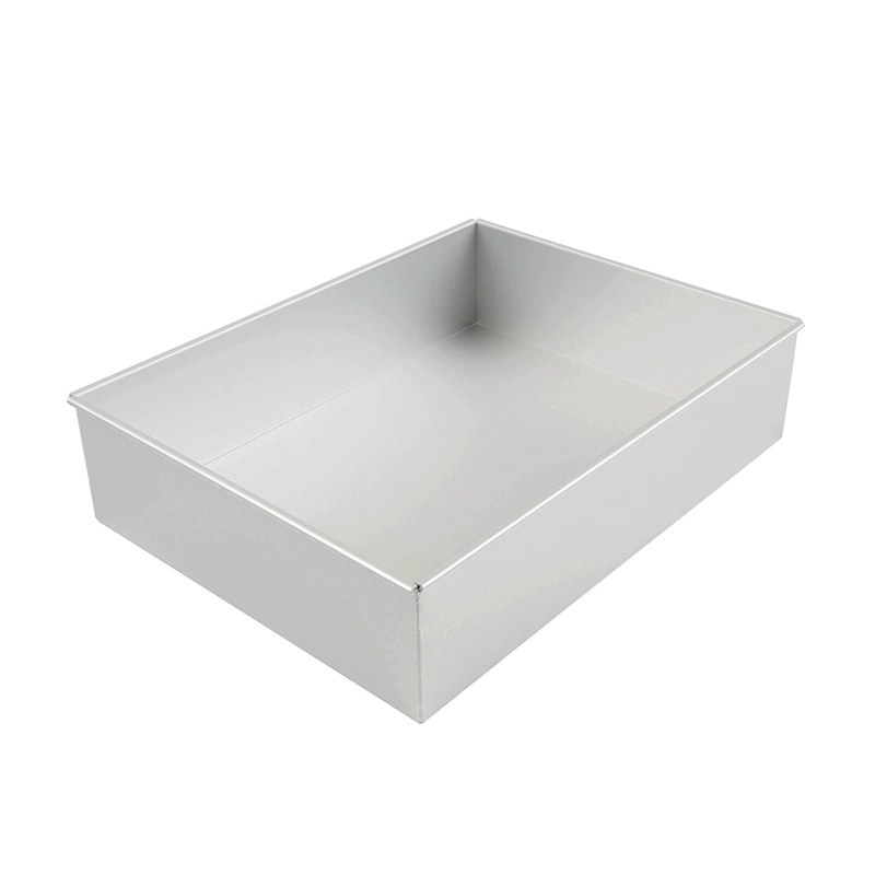 Aluminyo rektanggulo cake pan cake baking amag