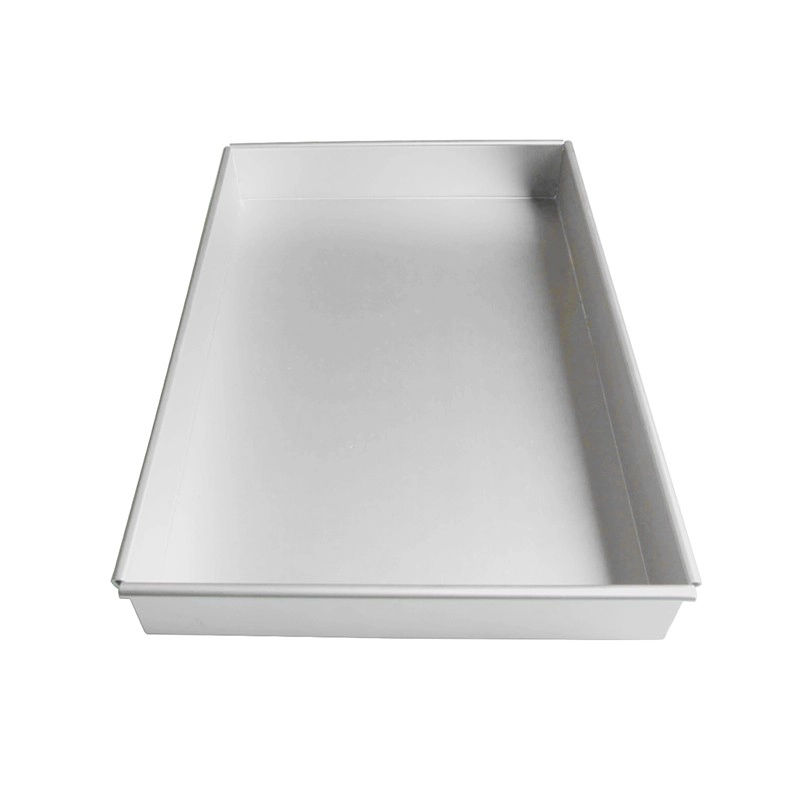 Aluminyo rektanggulo cake pan cake baking amag