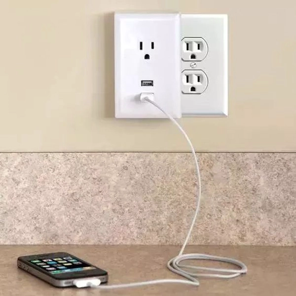 Wall outlet charger