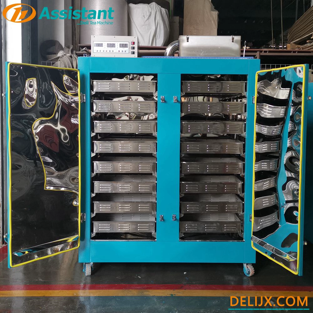 8 ชั้น 32 ถาด Double Door Type Black Tea Oxidation Machine DL-6CFJ-80