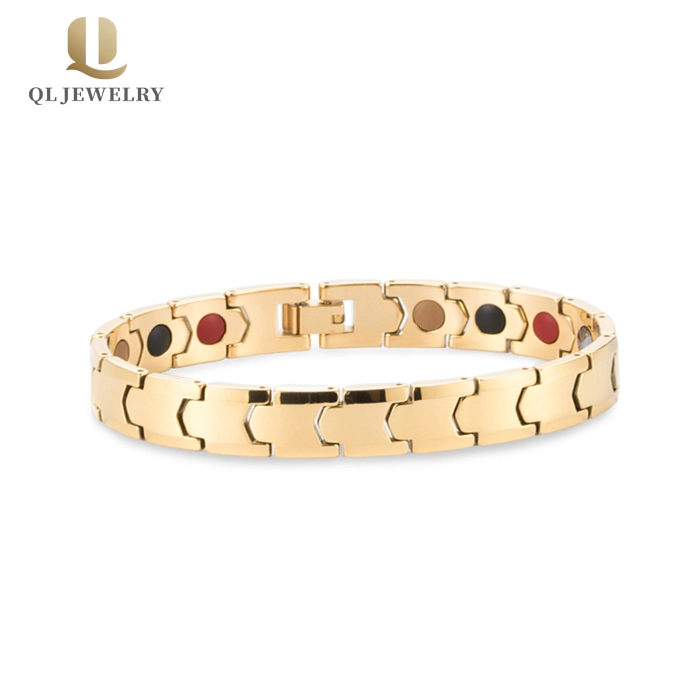 Professionelle Fabrikversorgung Wolframkarbid Armband Gesundheitswesen Energie Magnetische Wolfram Germanium Armband Für Männer und Frauen