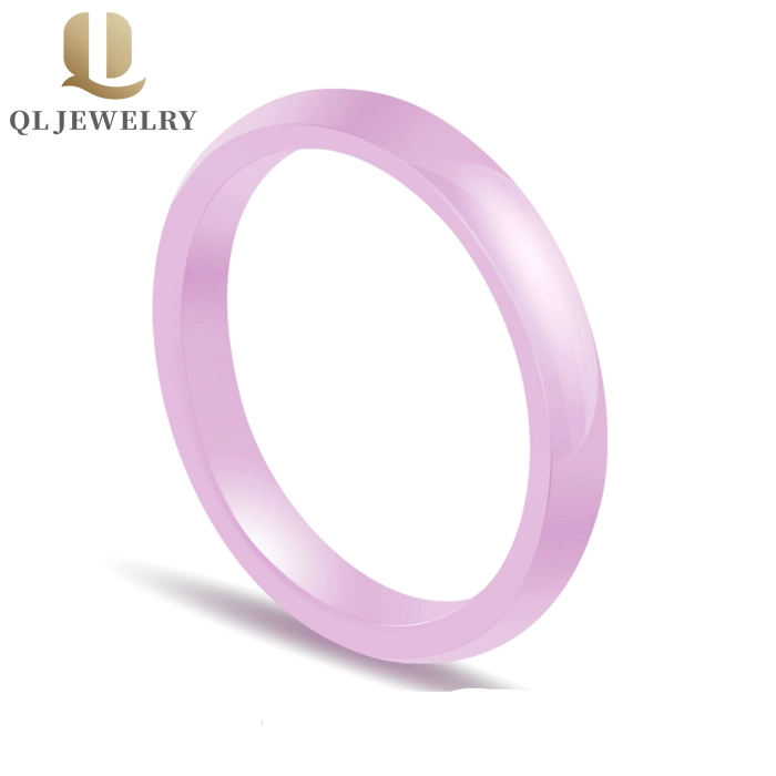 Feiner Großhandel High Tech Black Ceramic Ring Weißer Keramikring