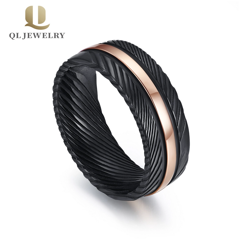 Bague en acier en acier inoxydable en acier en acier inoxydable en acier en acier en acier inoxydable en acier en acier inoxydable pour hommes