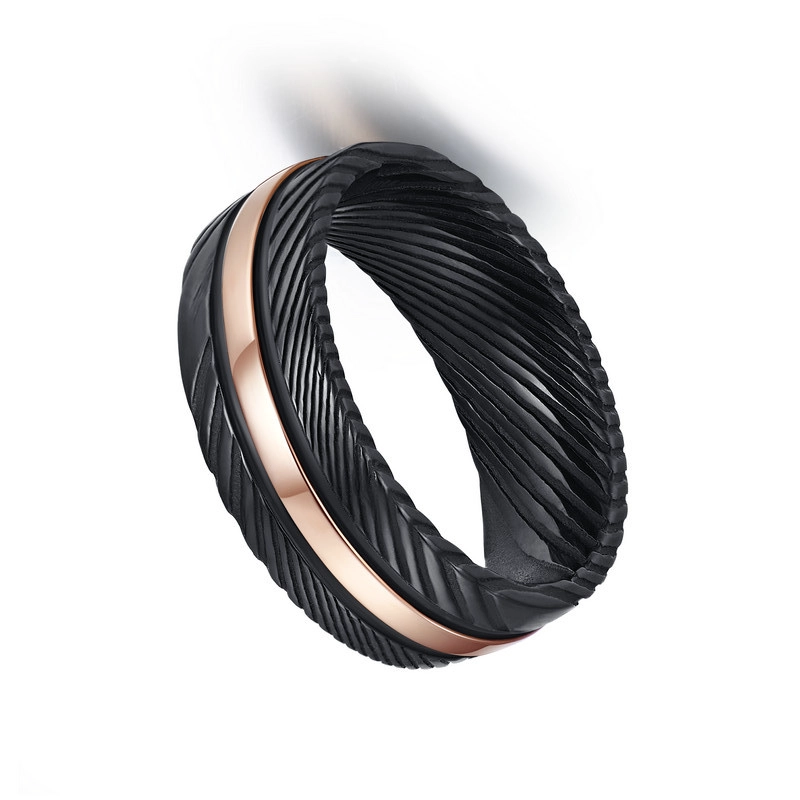 Bague en acier en acier inoxydable en acier en acier inoxydable en acier en acier en acier inoxydable en acier en acier inoxydable pour hommes