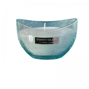 Boat shape candle jar