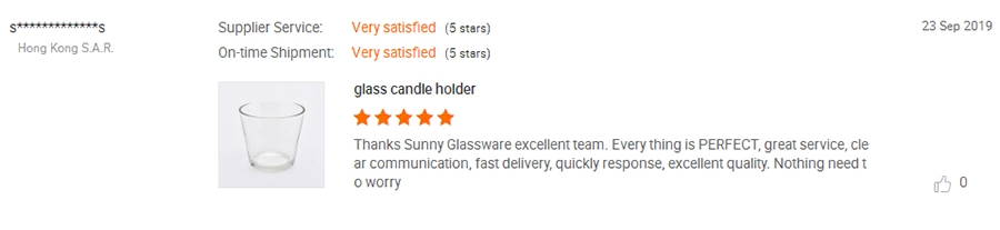 clear candle jars