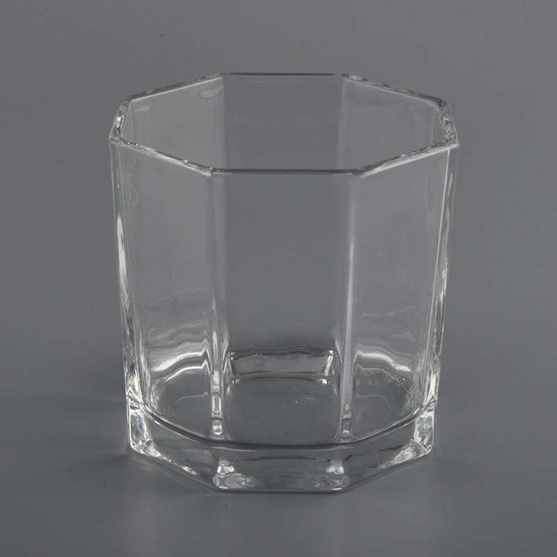 8OZ luxury square glass candle holder for wedding in bulk 8OZ luxury square glass candle holder for wedding in bulk