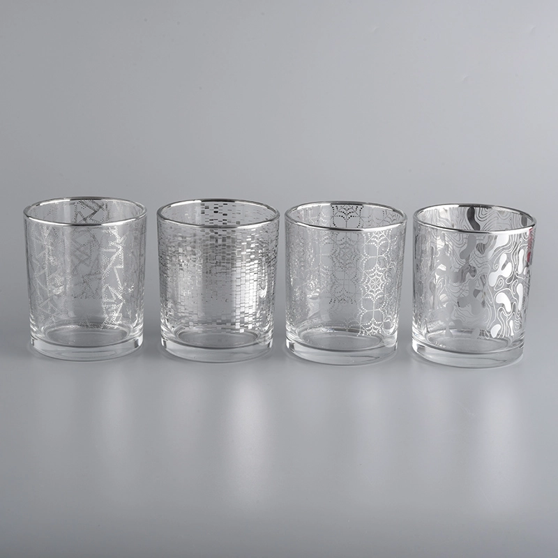Matte Black Glass Candle Jars Wholesale