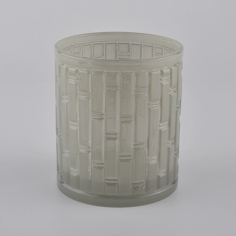 classic home decor glass candle jars