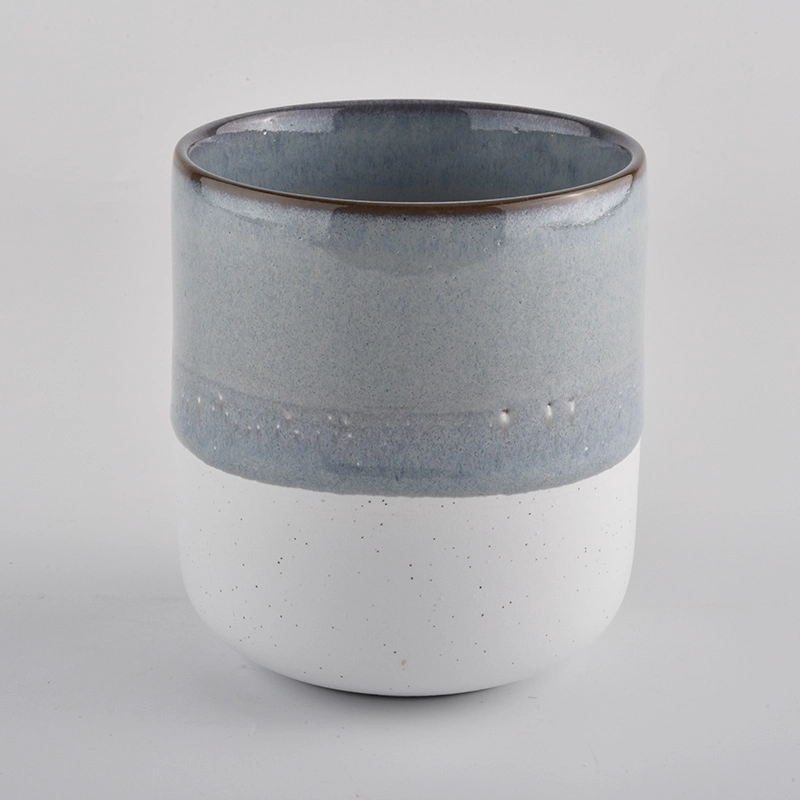 luxury mixed color ceramic candle jar luxury mixed color ceramic candle jar