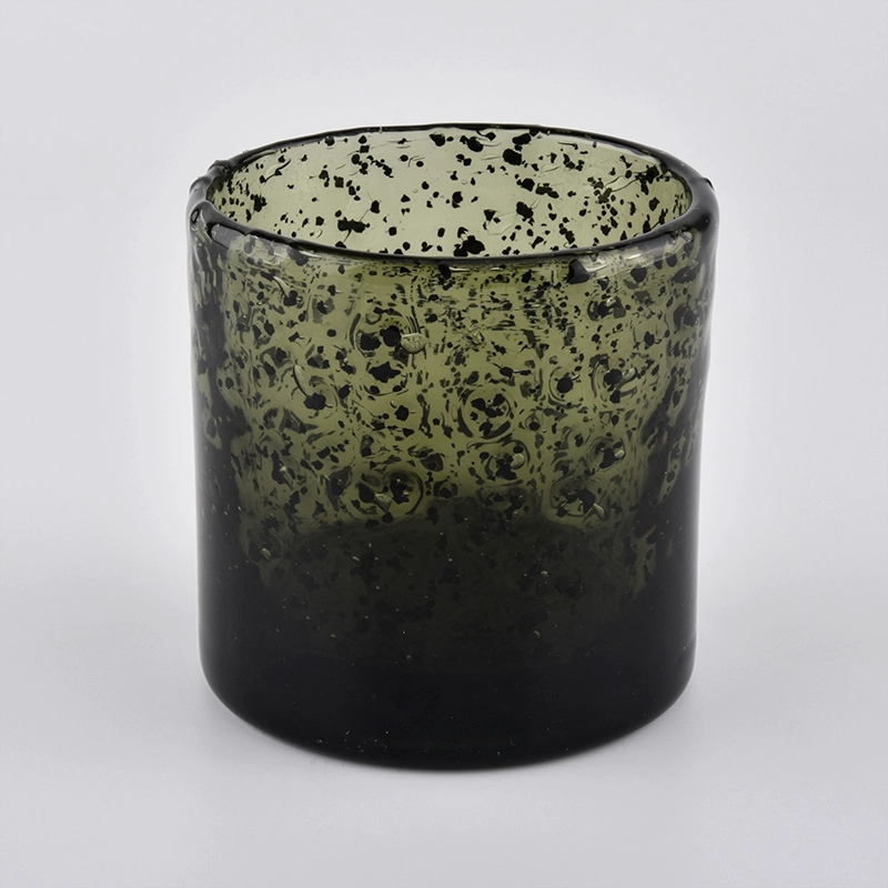 Hand Blown Glass Candle Jars