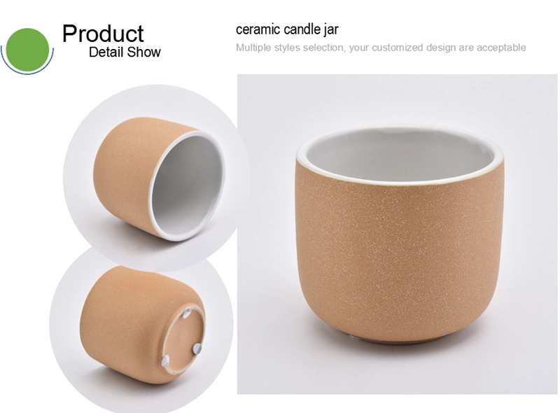 matte amber ceramic candle holders wholesale