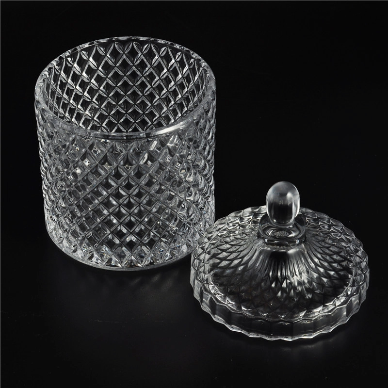 luxurious geo glass candle holder with cover for wedding part luxurious geo glass candle holder with cover for wedding part