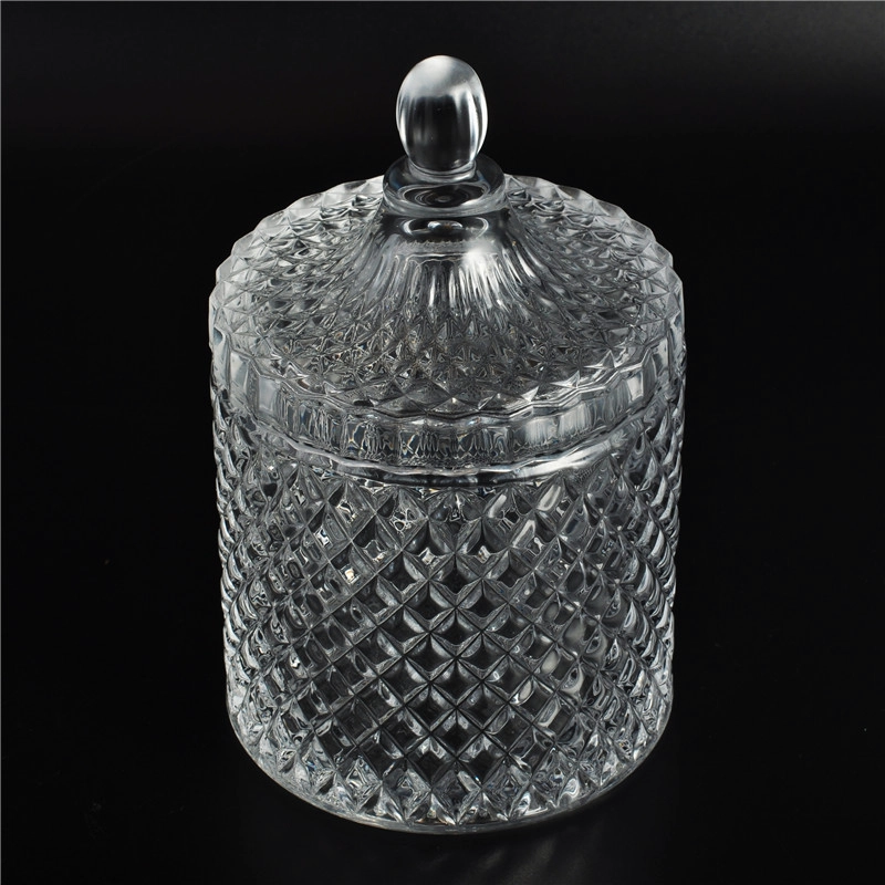 luxurious geo glass candle holder with cover for wedding part luxurious geo glass candle holder with cover for wedding part