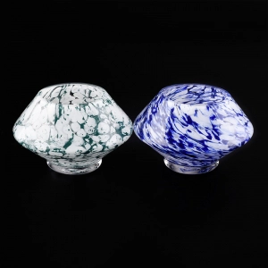 colorful hand made glass candle holders wholesale