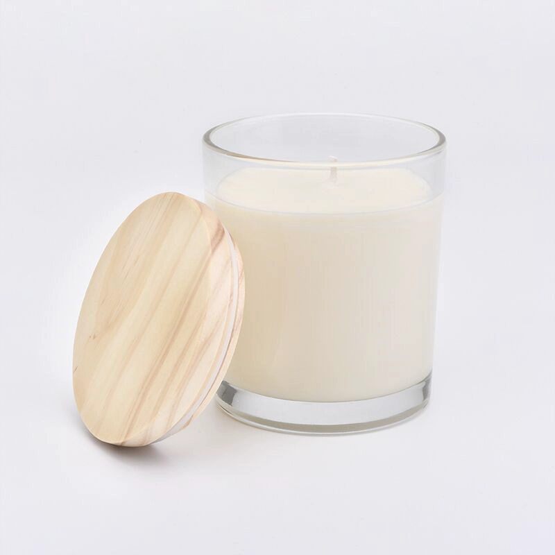 Home decorative crystal glass candle jars with 100% soy wax Home decorative crystal glass candle jars with 100% soy wax