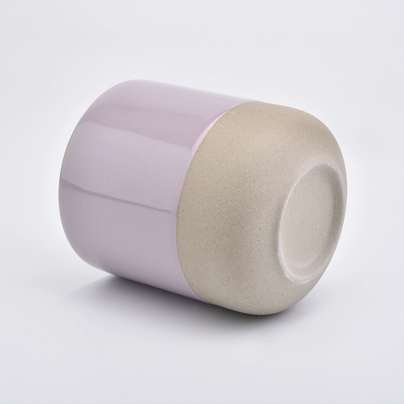 12oz Luxury Purple Candle Holders for Christmas Gift